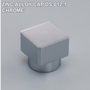 ZINC ALLOY CAP DS-012-1 CHROME perfume bottle cap reference