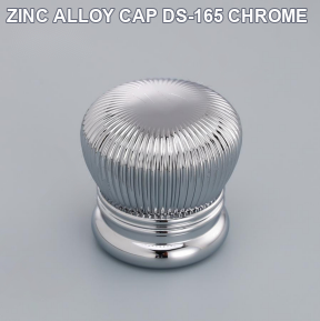 ZINC ALLOY CAP DS-165 CHROME perfume bottle cap reference