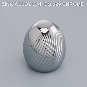 ZINC ALLOY CAP DS-289 CHROME perfume bottle cap reference