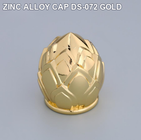 ZINC ALLOY CAP DS-072 GOLD perfume bottle cap reference