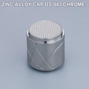 ZINC ALLOY CAP DS-043 CHROME perfume bottle cap reference