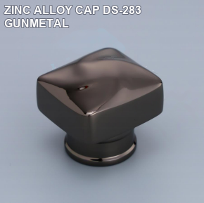 ZINC ALLOY CAP DS-283 GUNMETAL perfume bottle cap reference