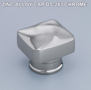 ZINC ALLOY CAP DS-283 CHROME perfume bottle cap reference
