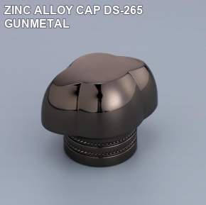 ZINC ALLOY CAP DS-265 GUNMETAL perfume bottle cap reference