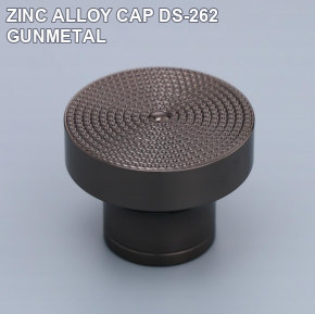 ZINC ALLOY CAP DS-262 GUNMETAL perfume bottle cap reference