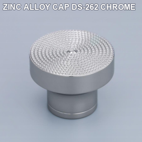 ZINC ALLOY CAP DS-262 CHROME perfume bottle cap reference