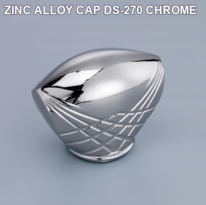 ZINC ALLOY CAP DS-270 CHROME perfume bottle cap reference