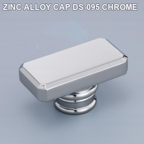 ZINC ALLOY CAP DS-095 CHROME perfume bottle cap reference