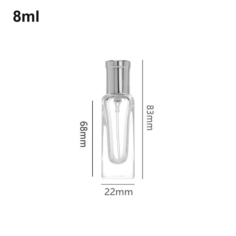 8ml Slim Travel Perfume Bottle for Compact Fragrance Packaging