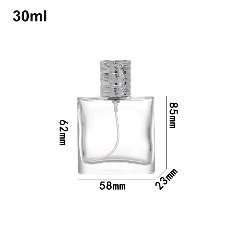 30ml Low-Profile Rectangular Perfume Bottle