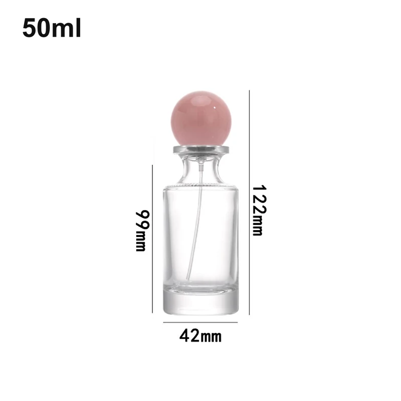 50ml Pink Ball-Cap Perfume Bottle