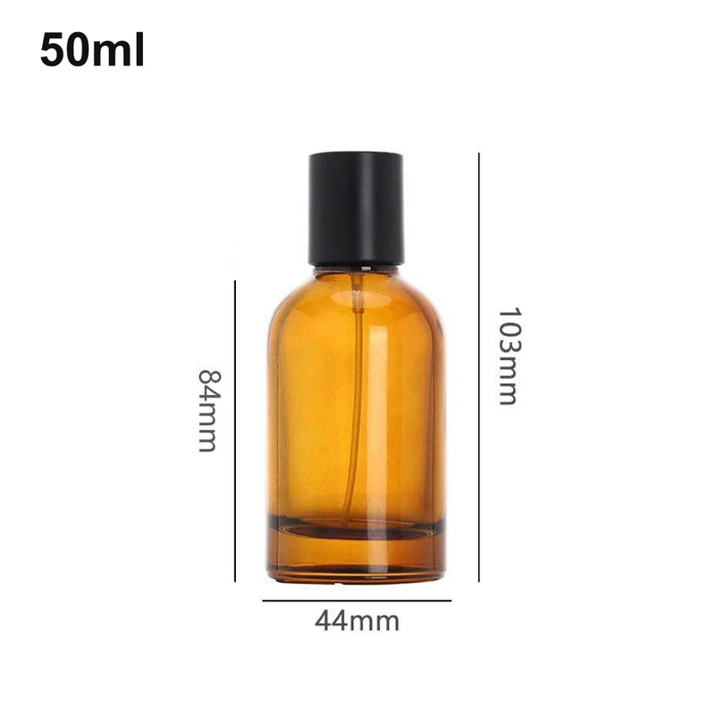 Amber Perfume Bottles Wholesale by Exact SKU