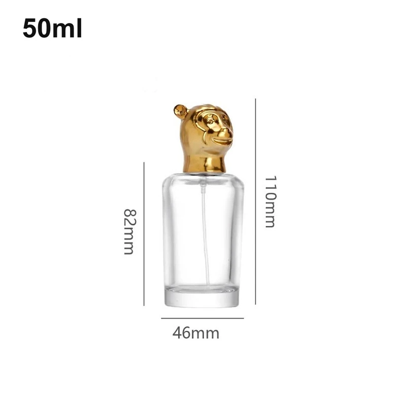 50ml Monkey-Cap Cylinder Perfume Bottle