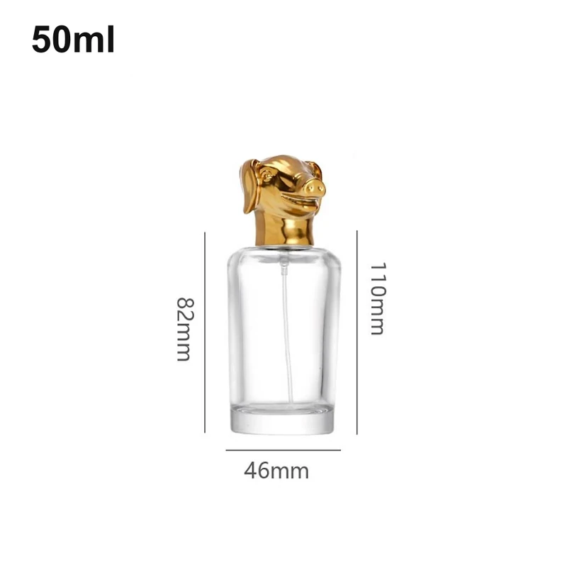50ml Pig-Cap Cylinder Perfume Bottle
