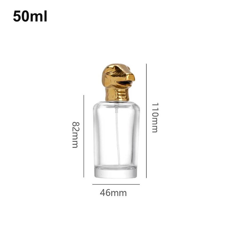 50ml Snake-Cap Cylinder Perfume Bottle