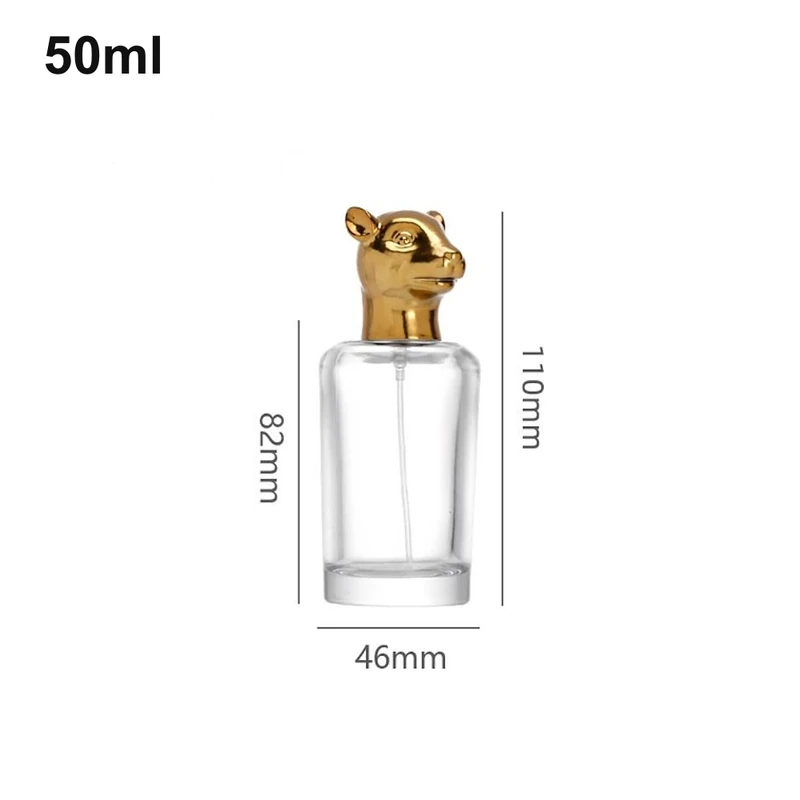 50ml Rat-Cap Cylinder Perfume Bottle