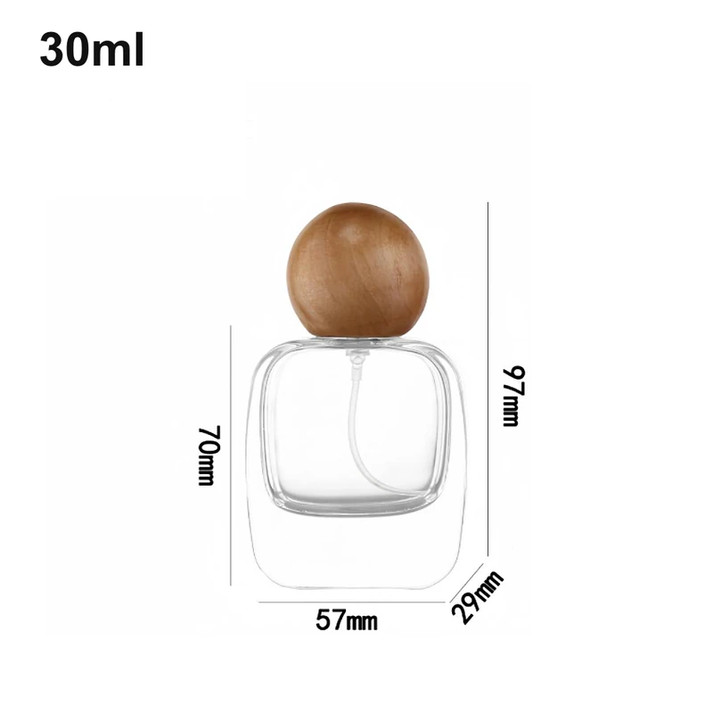 30ml Modern Glass Perfume Bottle